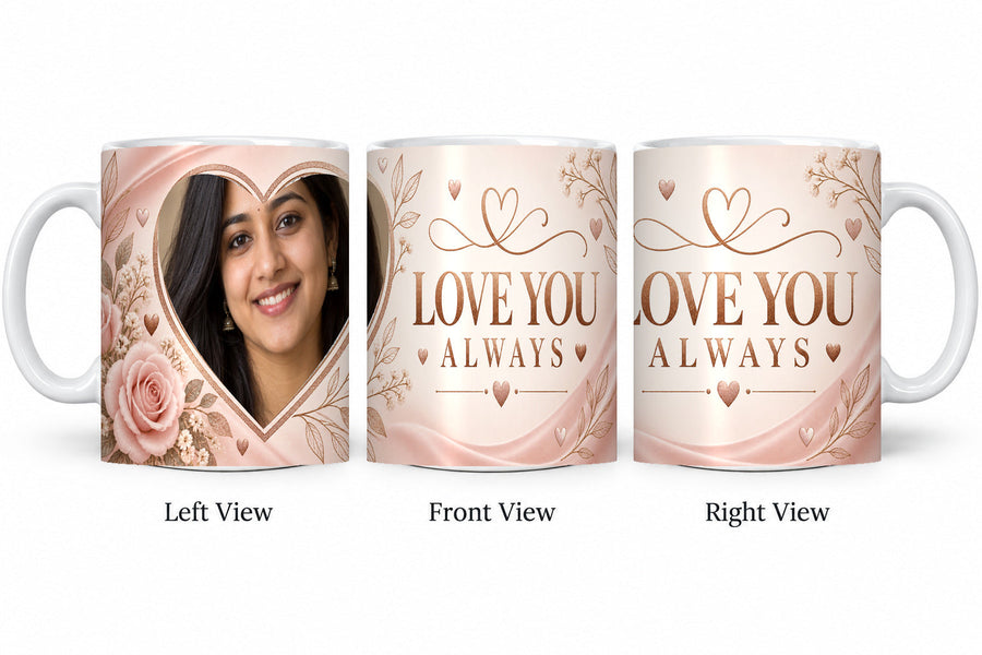 CW-LV-001 normal realistic three-view mug mockup v2