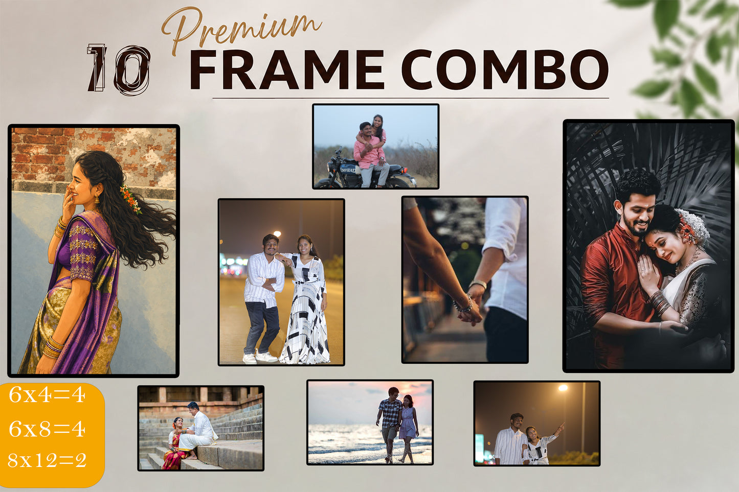 premium 10 frames combo