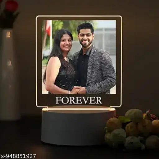Cartwala Forever Couple Photo LED Lamp
