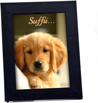 Customized Dog Photo Frame A Perfect Gift for Pet Lovers - sample personalised frame design