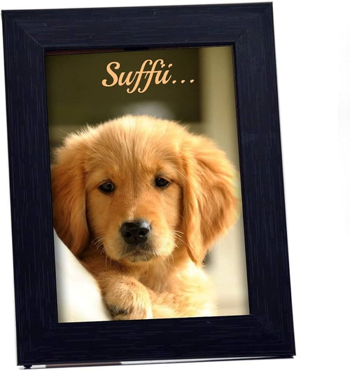 Customized Dog Photo Frame A Perfect Gift for Pet Lovers - sample personalised frame design