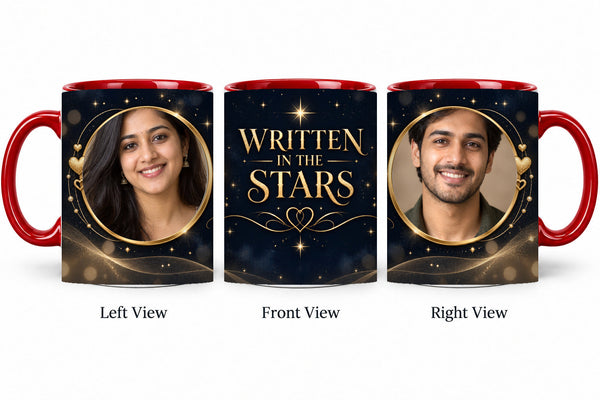CW-LV-002 red realistic three-view mug mockup v3