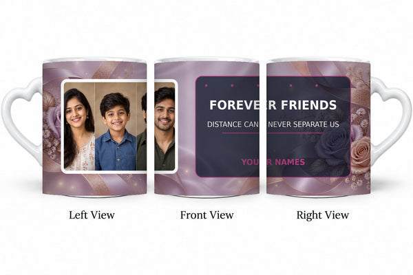 FR-003 White Love Handle Mug Friends Mug – exact photo shape friends-quotes-v1