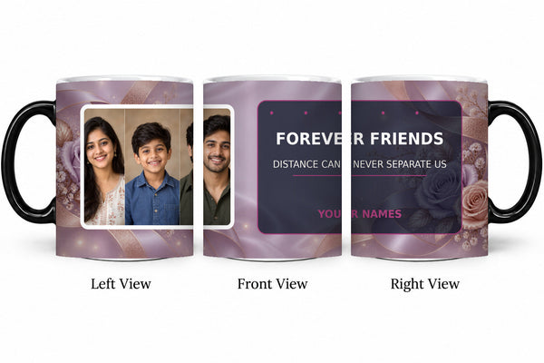 FR-003 Magic Hot Water Reveal Mug Friends Mug – exact photo shape friends-quotes-v1