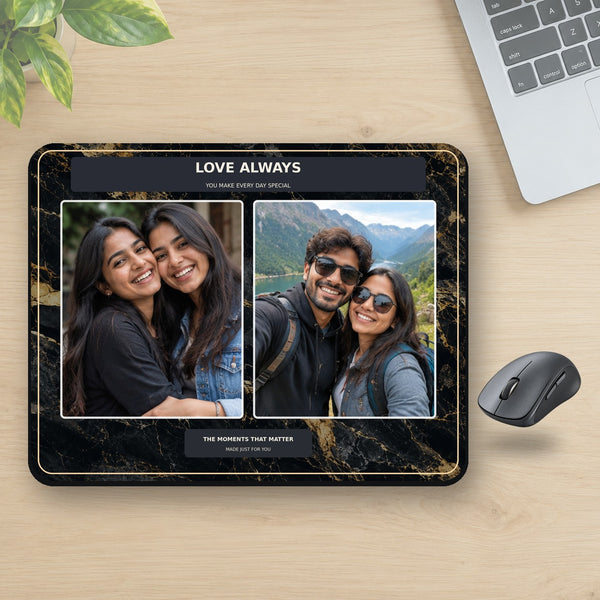 C-028 realistic product image of Love Letter custom mouse pad