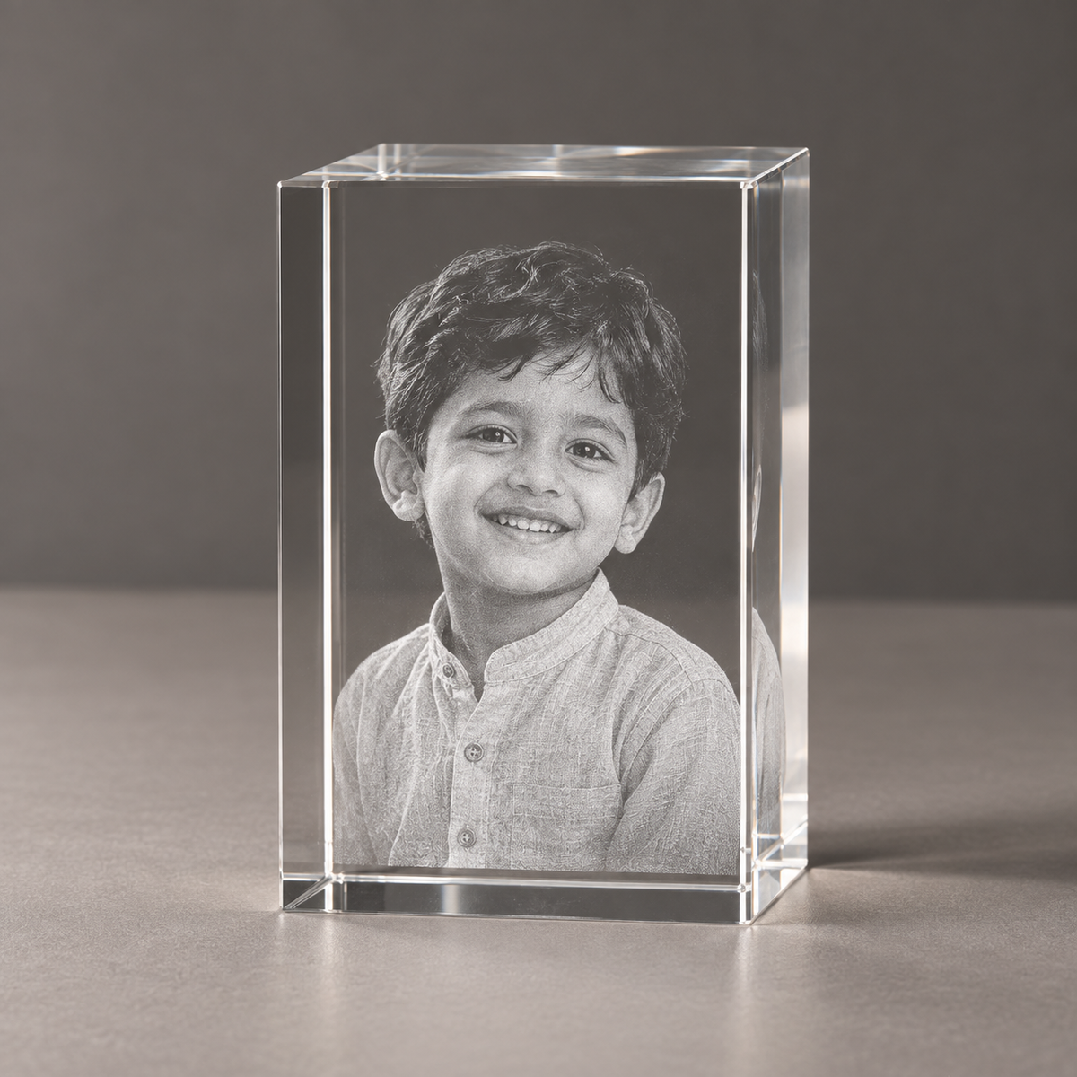 Rectangle Crystal Photo Block