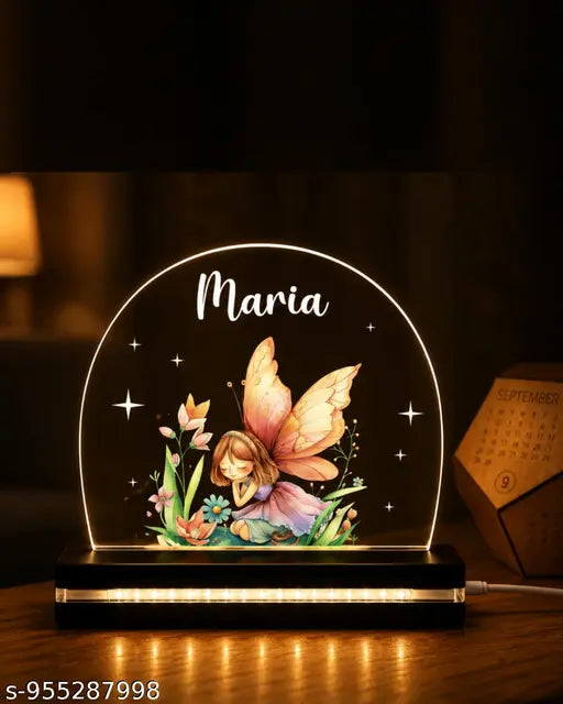 Cartwala Fairy Personalised Name Night Lamp