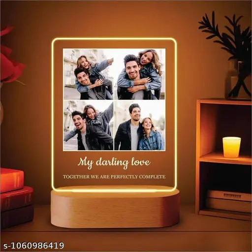 Cartwala My Darling Love Couple Photo Collage LED Lamp