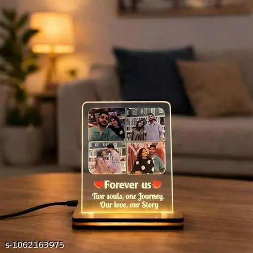 Cartwala Forever Us Photo Collage LED Lamp