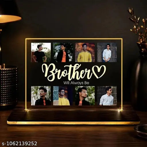 Cartwala Brother Forever Photo Collage LED Lamp