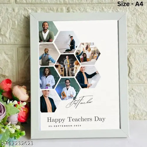 Personalized Photo Frame Special Teacher s Day Gift - sample personalised frame design