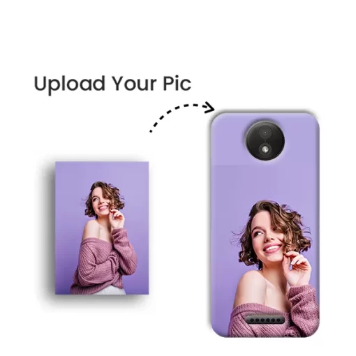 Customized Moto C Back Cover in low price