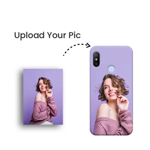 Customized Redmi 6 Pro Back Cover in under budget