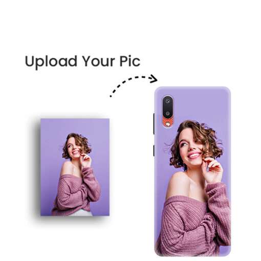 Customized Samsung M02 Back Cover in low price